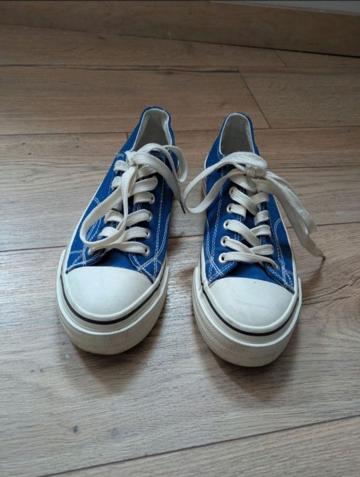 Basket Merry Scott bleu