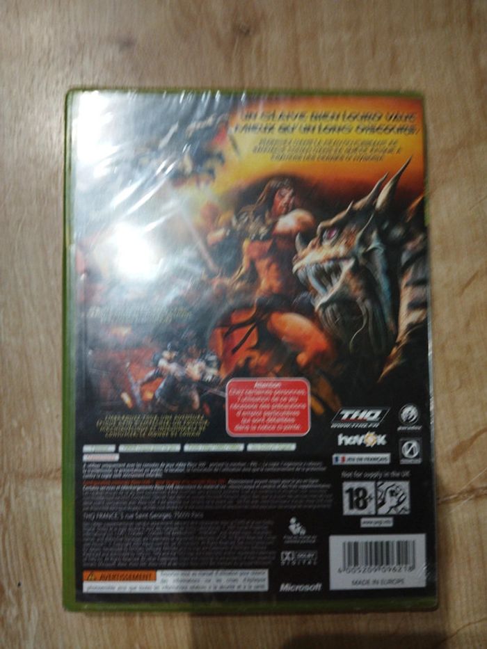 ! Rare! Conan xbox 360 blister édition limitée comics sons of bel - photo numéro 3