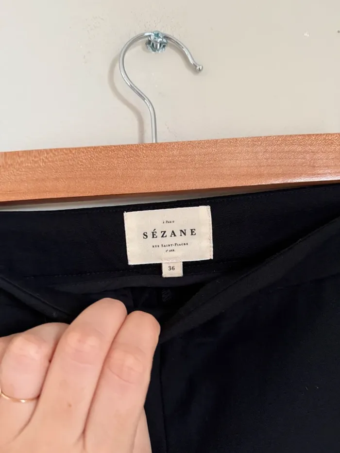 Pantalon Sézane noir - photo numéro 3