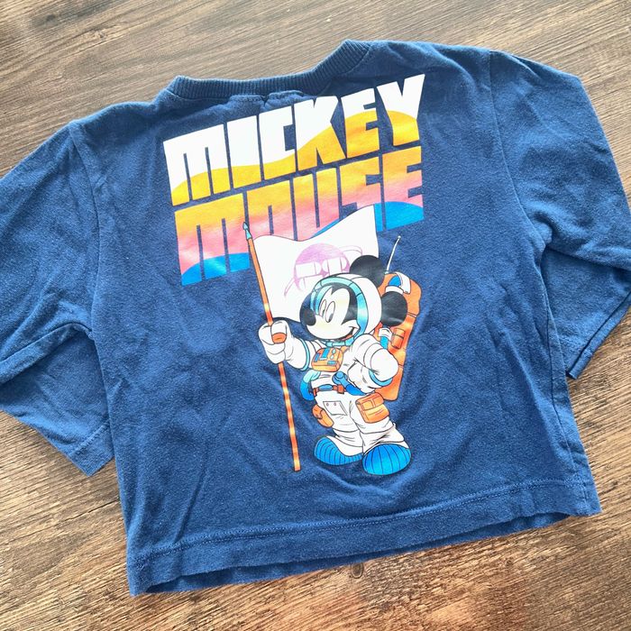 T-shirt manche longue mickey - photo numéro 2