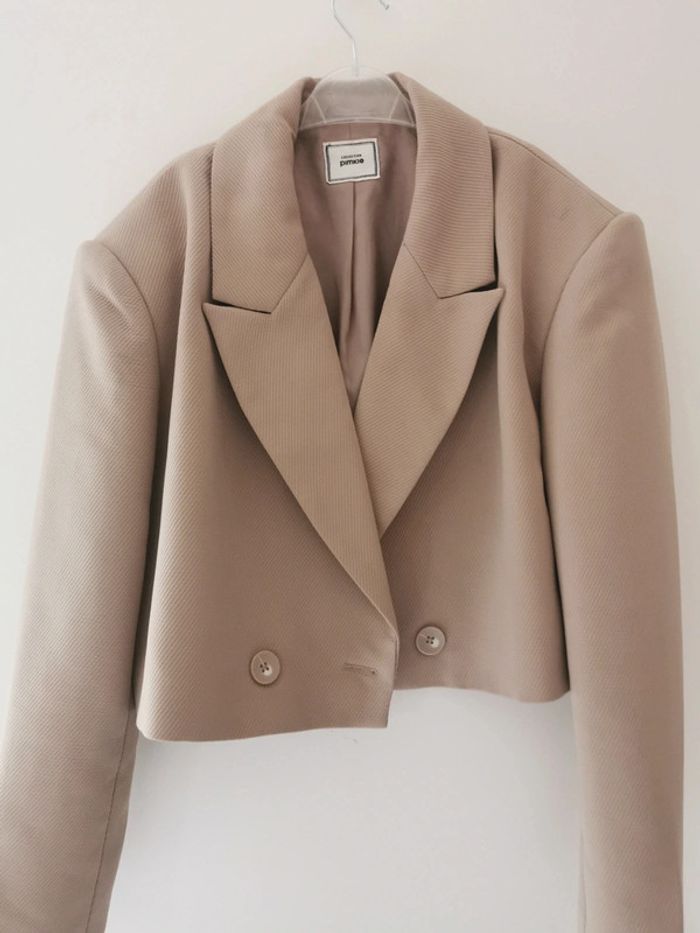 Blazer court beige / Pimkie - photo numéro 2
