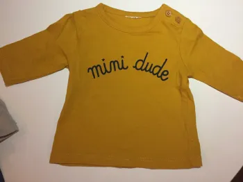 Lot tee-shirts 1 mois