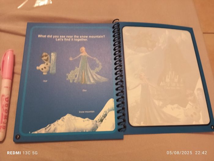 Water book reine des neiges - photo numéro 3