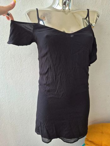 Robe à bretelle réglable uni