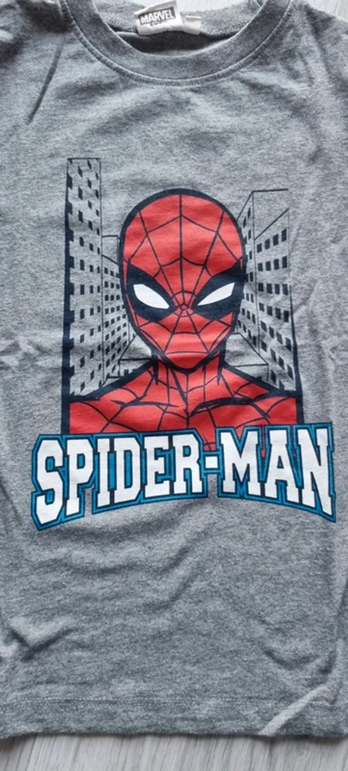 Tee-shirt ML Spiderman 8 ans - photo numéro 3