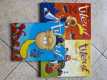 Lors de bande dessinée Titeuf