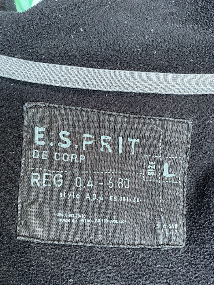 Pull homme noir avec tirette Esprit L/XL - photo numéro 7