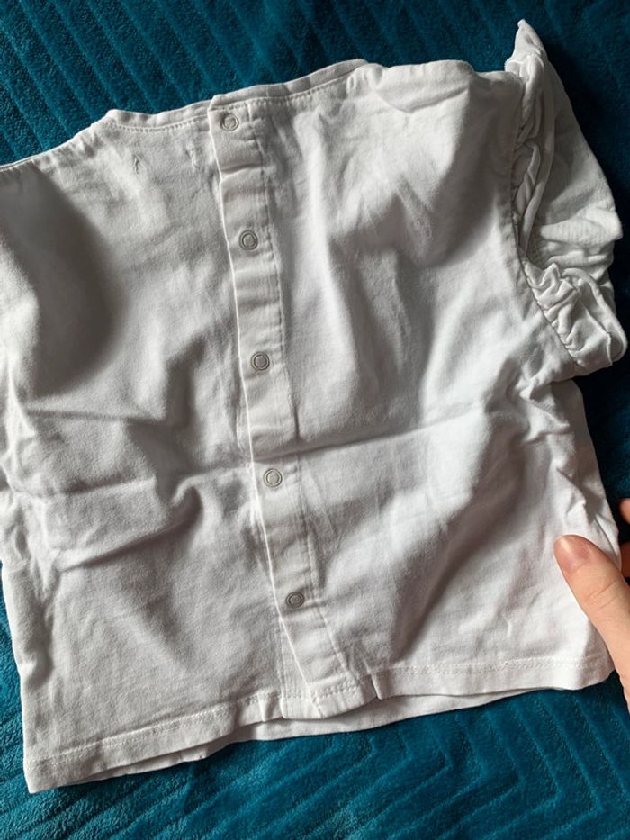 Tee shirt fille 12 mois - photo numéro 4