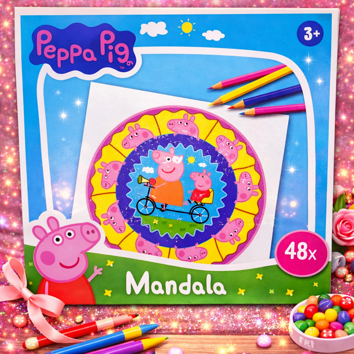 🐷 Coloriage Peppa Pig – 48 dessins – Dès 3 ans