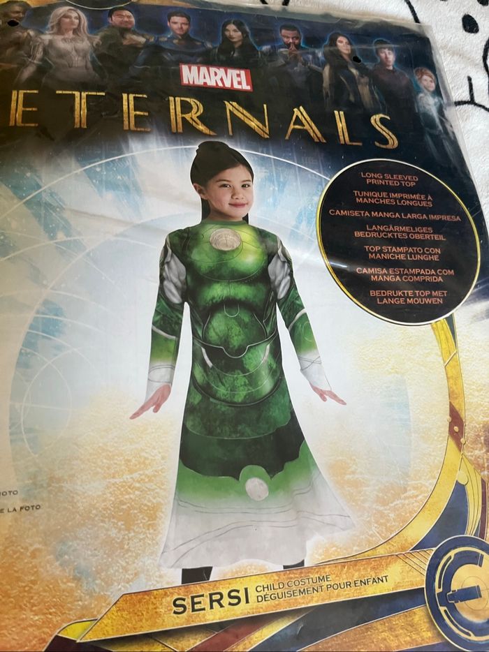 Déguisement fille Marvel Taille 5-6 ans Neuf - photo numéro 2