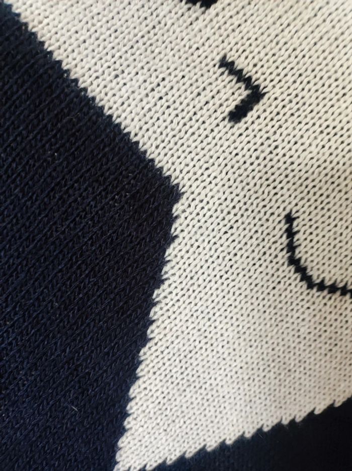 Cape poncho etoile maille 8 ans - photo numéro 3