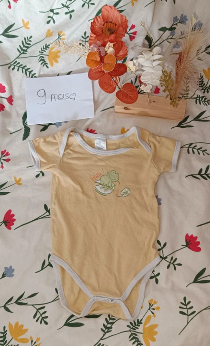 Bodies bébé 9 mois 🌸