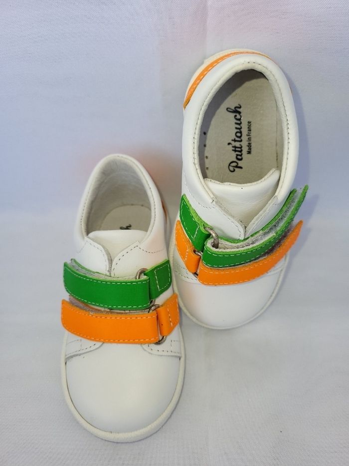 Basket garçon en cuir Point 21 Made in France 🇨🇵 - photo numéro 3