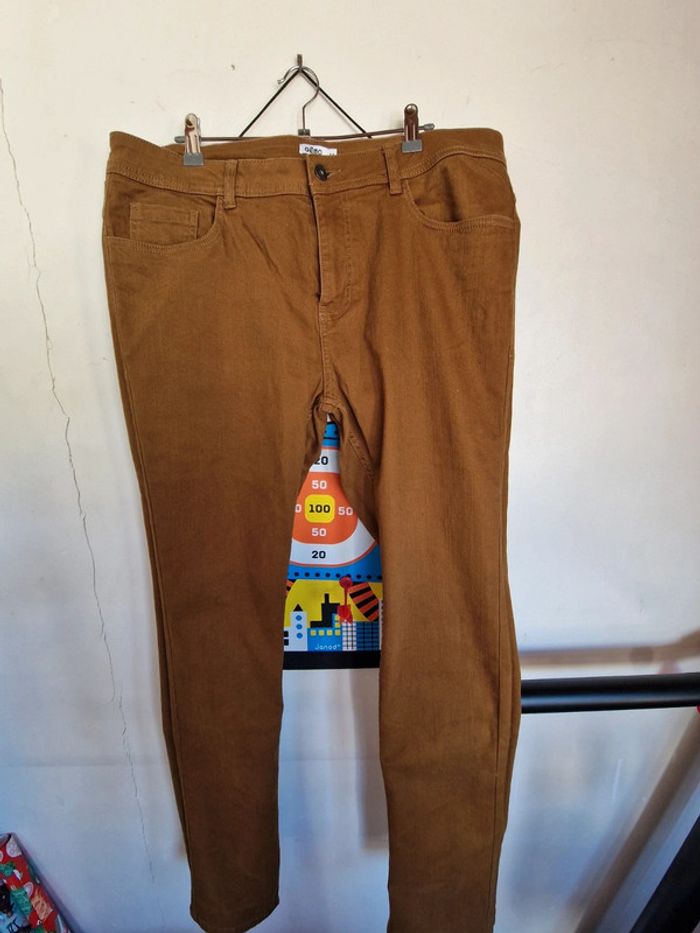 Pantalon marron gemo 44