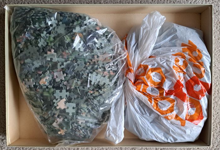 🧩 Puzzle 1500 pièces Fille à bicyclette et 1000 pièces Ballerine par David Hamilton - photo numéro 4