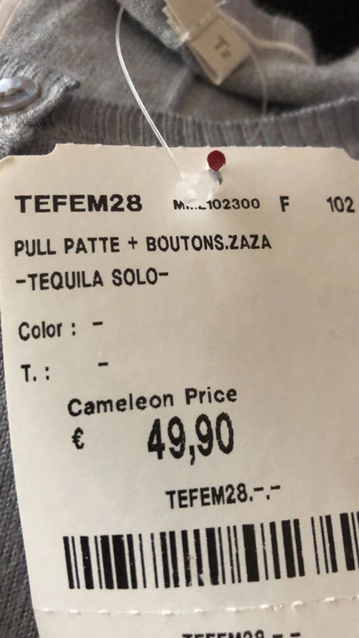 Pull léger 38 Tequila Solo - photo numéro 7