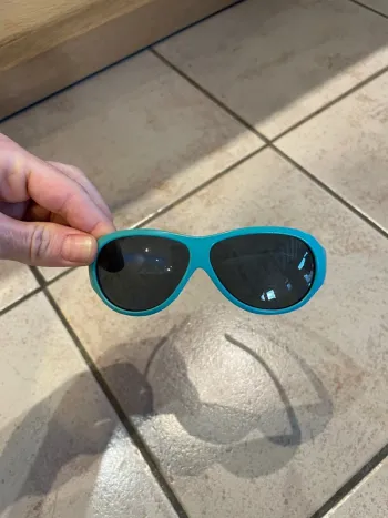 Lunettes de soleil bébé (bleu)