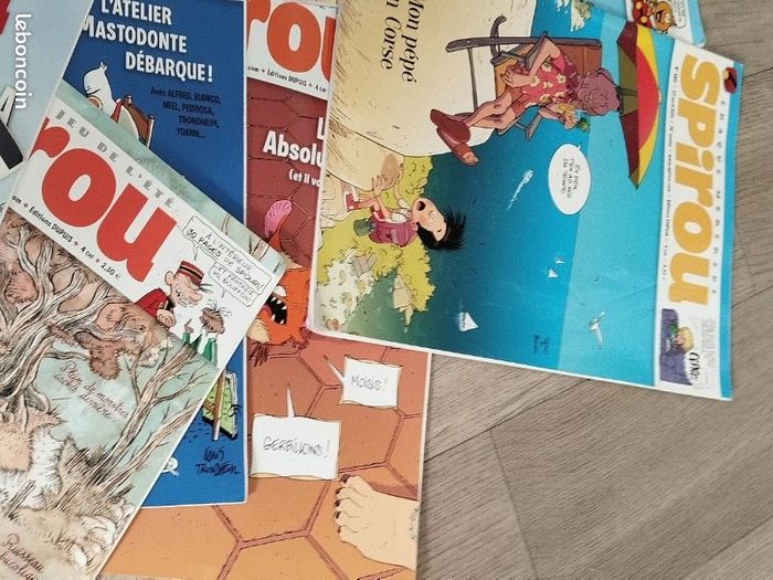 Lot de 12 magazines SPIROU année 2011 L011  7580497781 - photo numéro 9