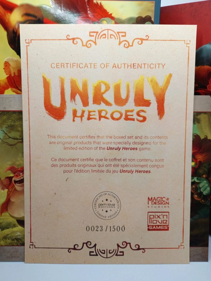 Super coffret  JEUX switch unruly Heroes Neuf - photo numéro 4