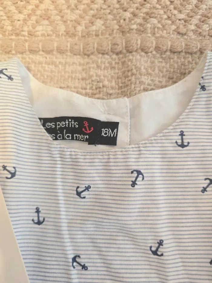 Magnifique robe marine 18 mois neuve - photo numéro 2