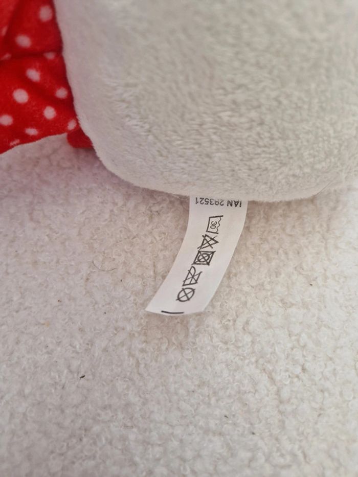 🧸 Peluche poule rouge et blanche 🧸 - photo numéro 4