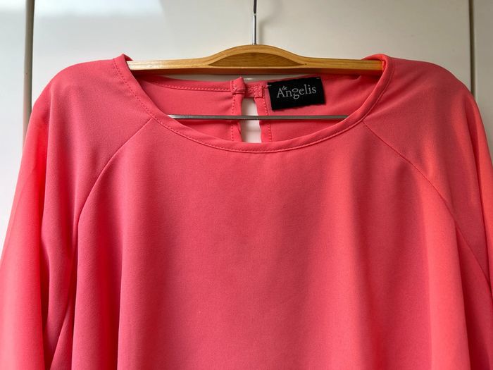 Blouse rose de Angelis - Taille S - photo numéro 2
