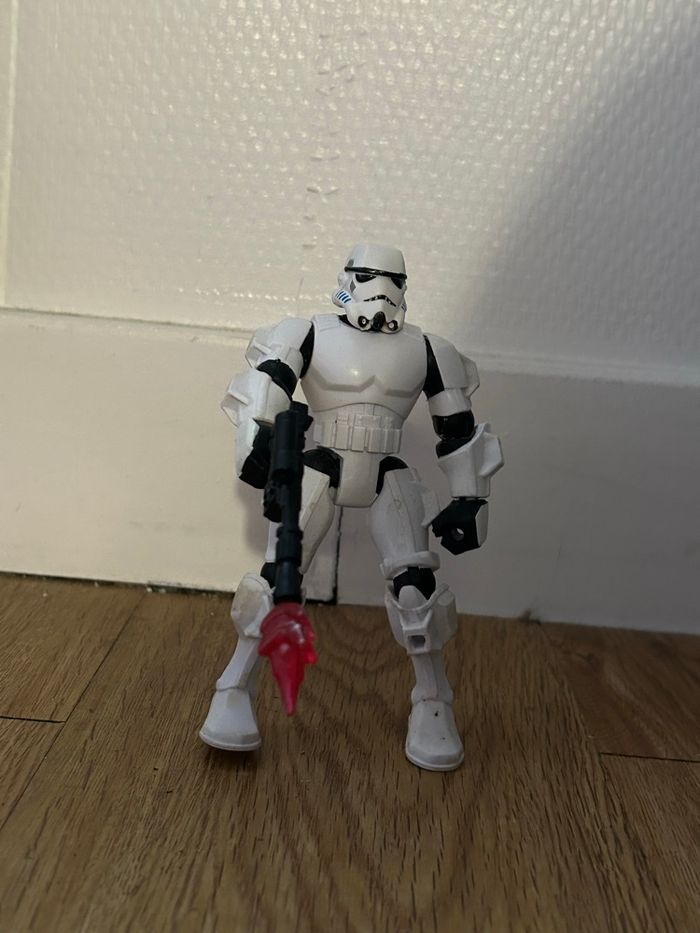 Lot figurines Star Wars MASHERS Hasbro – Dark Vador, Boba Fett, Luke - photo numéro 2