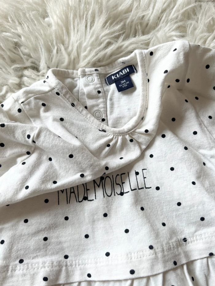 Fille 👧🏻 Lot 3 tshirt manches longues - kiabi taille 3 mois - photo numéro 5
