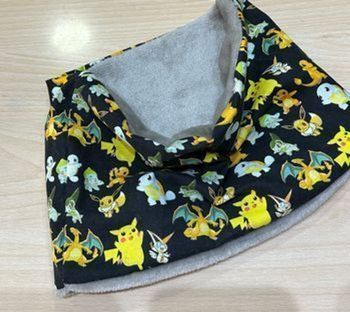 Snood Pokémon en polaire taille au choix