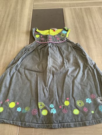 Robe coton taille 24 mois