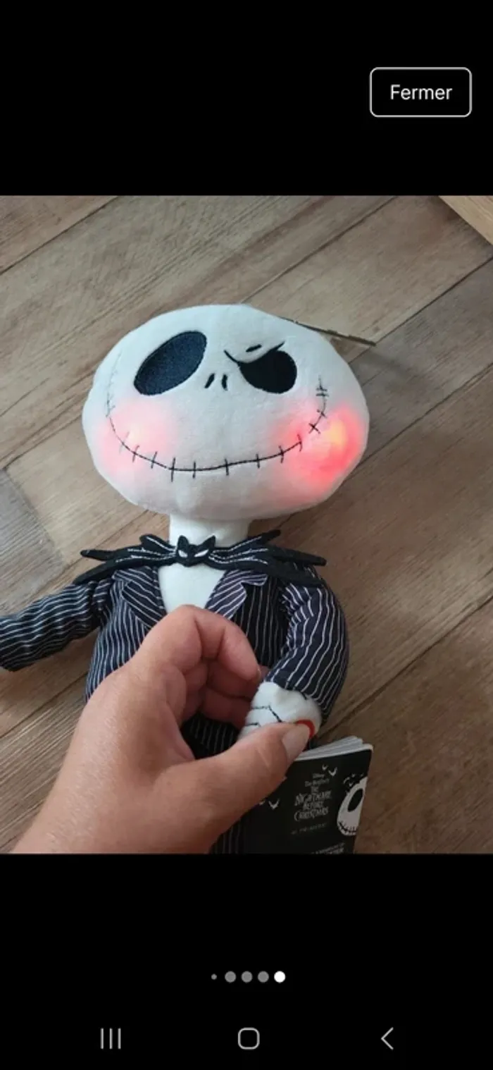 Peluche animé Jack - photo numéro 6