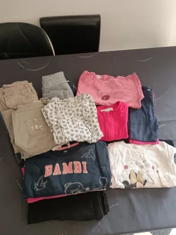 Lot vêtements hiver fille 5 ans