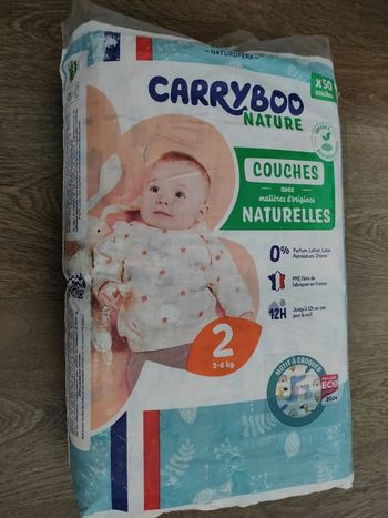 Paquet 50 couches T2 carryboo