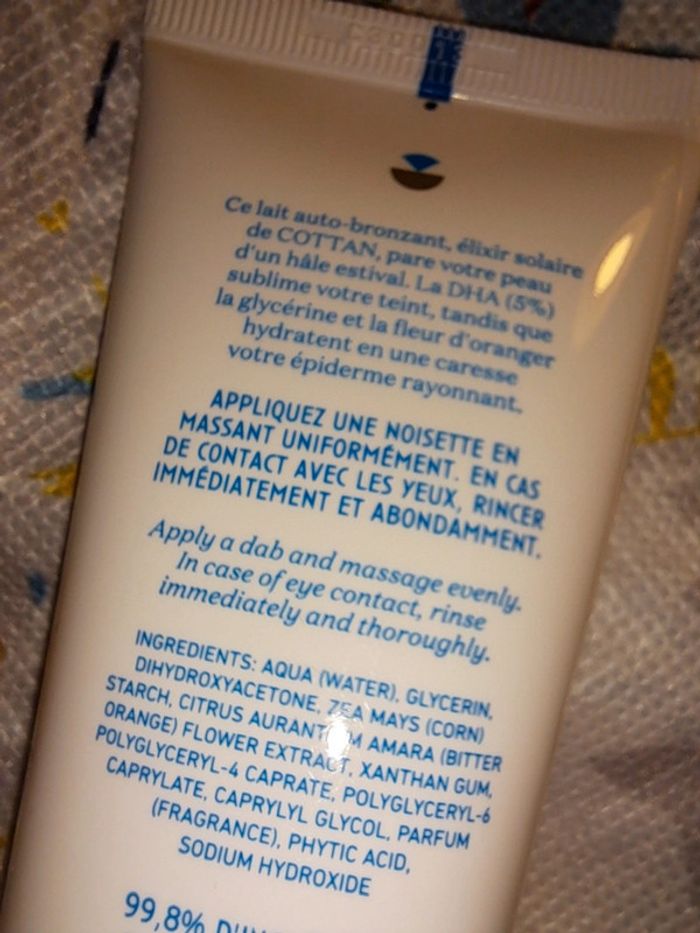 Auto-bronzant cottan - photo numéro 5