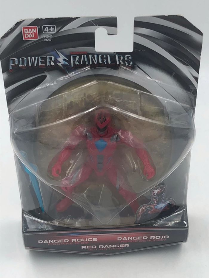 Figurine Power rangers rouge bandai neuf
