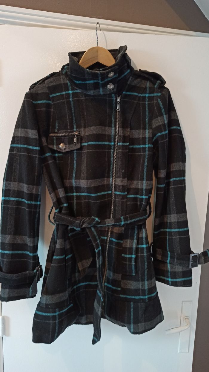 Manteau hiver chaud femme 42 en TBE - photo numéro 2