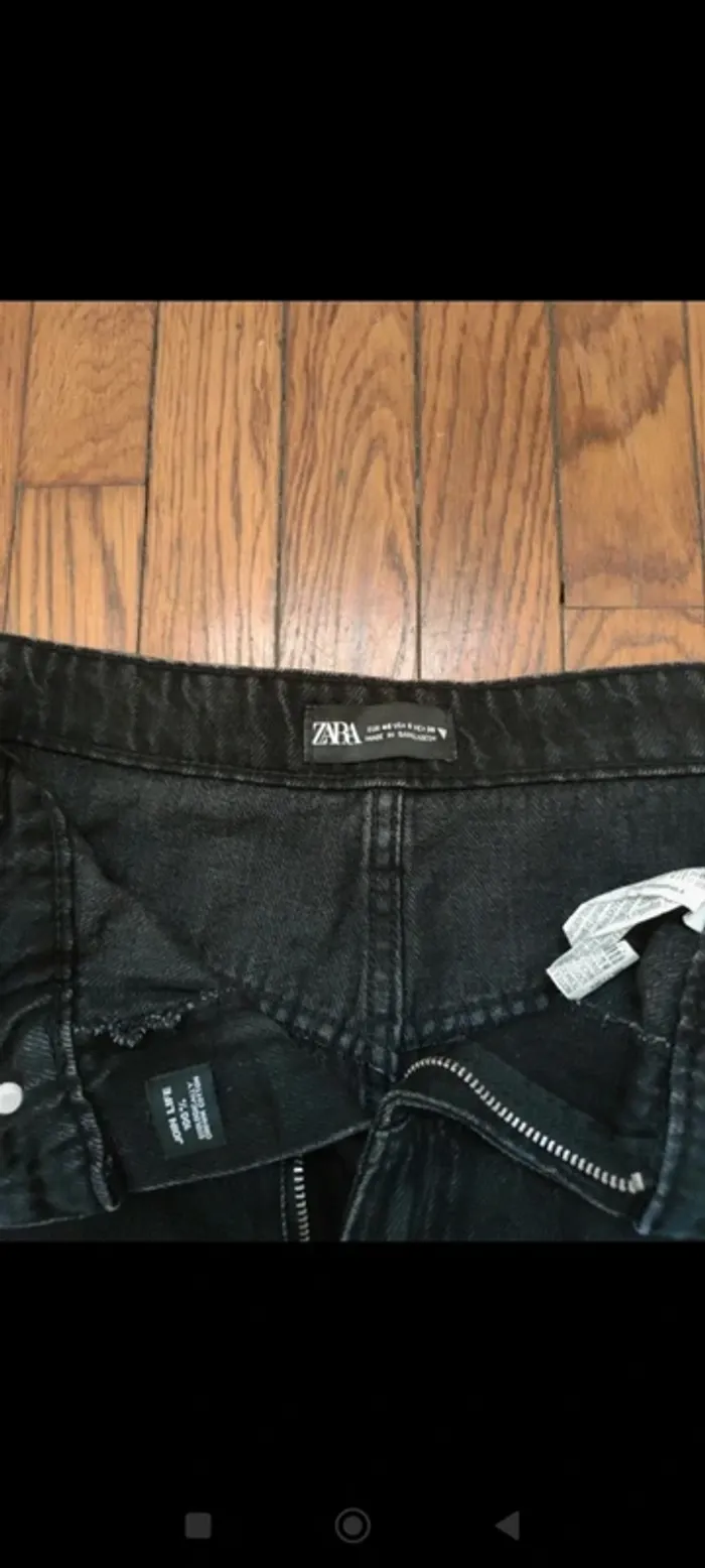 Shorts en jean taille 40 L zara - photo numéro 3
