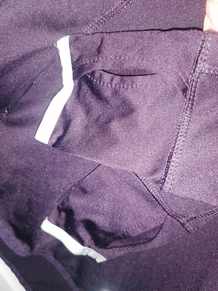 Veste sweat technique 💜 running à capuche femme S - photo numéro 6