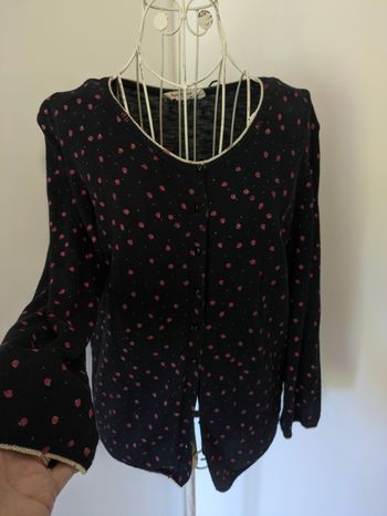 Gilet Noir Naf Naf 38 