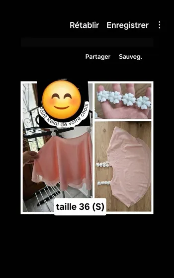 Top débardeur haut fillle femme adolescente taille s