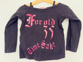 Tee-shirt Orchestra noir en 2ans