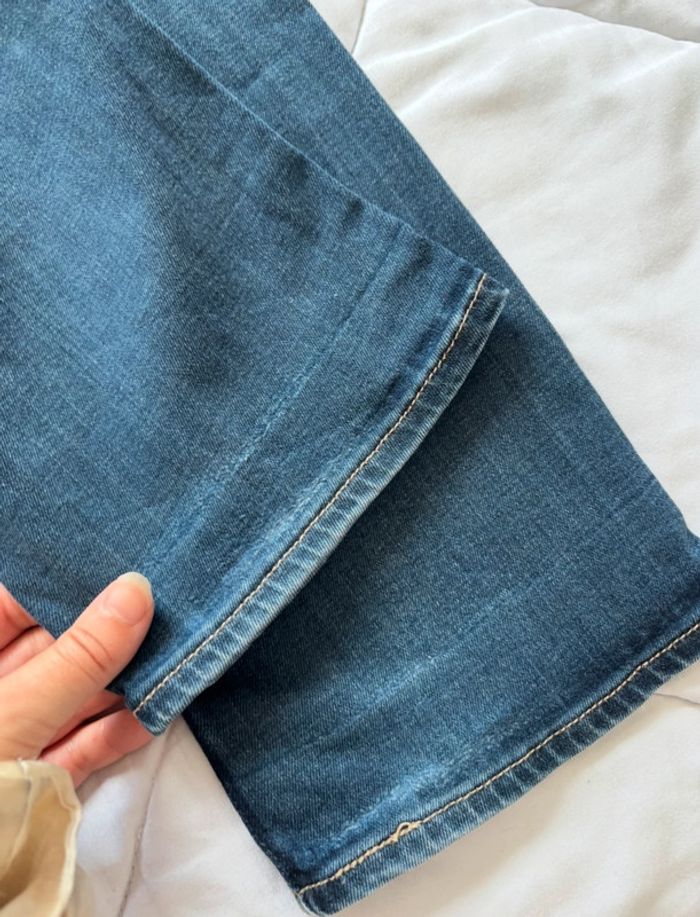 Jean levi’s bleu mi taille haute coupe slim straight droit demi curve taille S/36 L34 femme - photo numéro 15