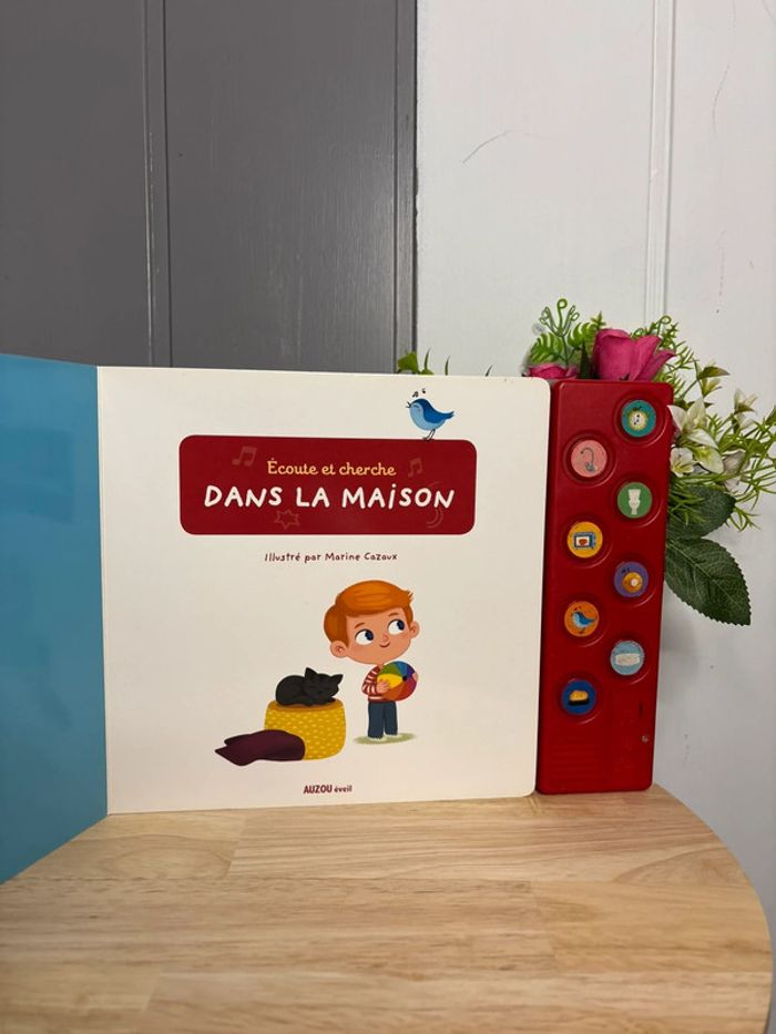🌺Livre sonore écoute et cherche dans la maison🌺 - photo numéro 4