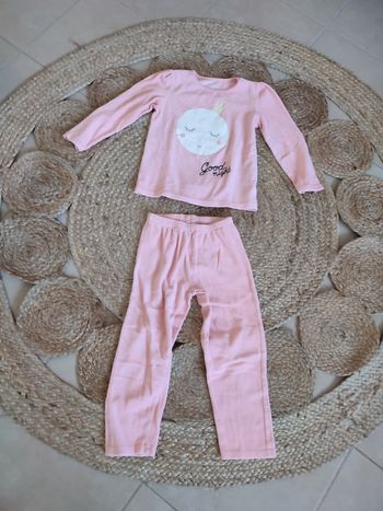 Pyjama velours 2 pièces