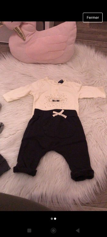 Lot ensemble taille 1mois