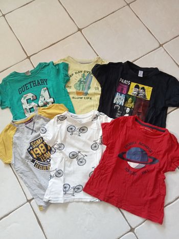 Lot de tee-shirts garçon