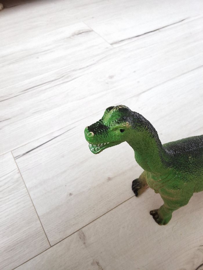 Jouet figurine dinosaure Diplodocus vert 25 cm hauteur - photo numéro 4