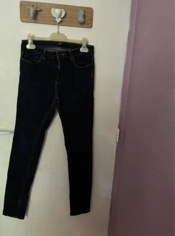 Jeans bleu foncé skinny fit, 36, Kiabi.