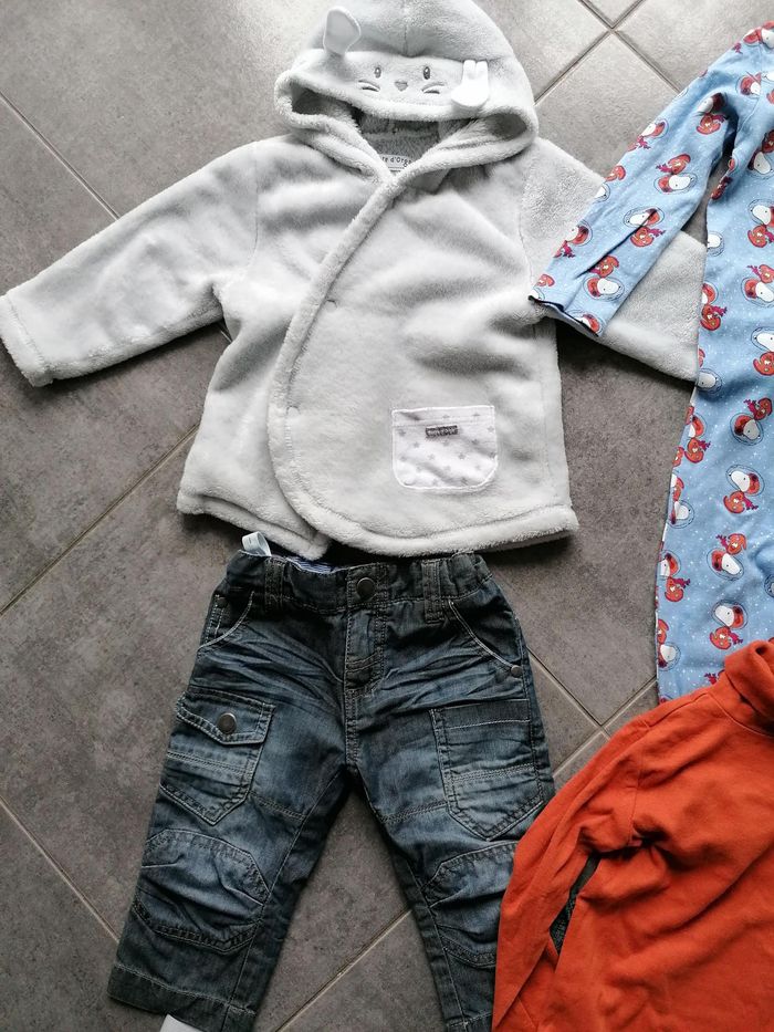 Lot 2-3 ans pantalon pyjama tee shirt boxer - photo numéro 5