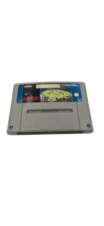 Jeu vidéo Populous sur console Super Nintendo